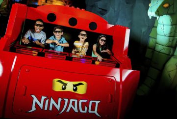 Come over to LEGO NINJAGO The Ride