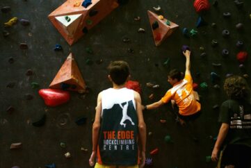 Visit The Edge Rock Climbing Centre